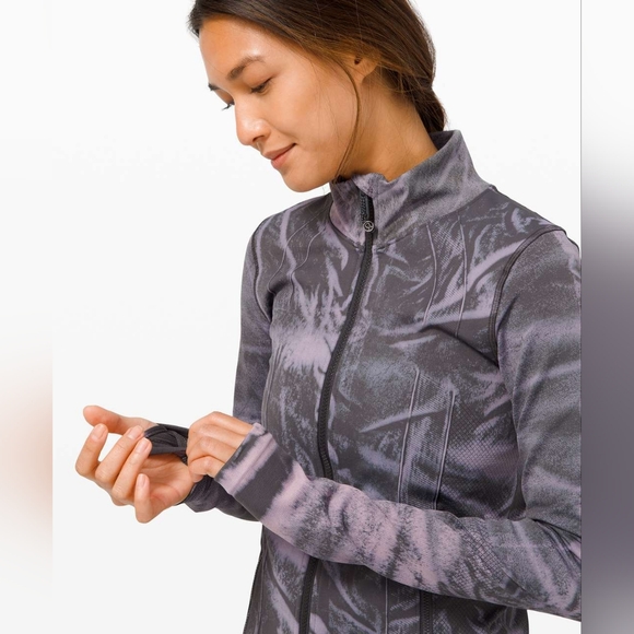 Lululemon Ebb to Street Define Jacket *Wash (Stone Wash Graphite Grey) - Picture 3 of 14